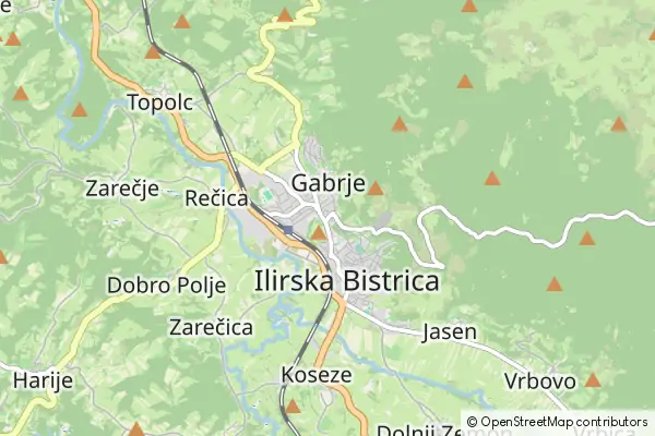 Karte Ilirska Bistrica