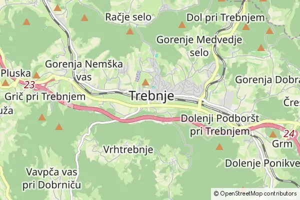 Karte Trebnje