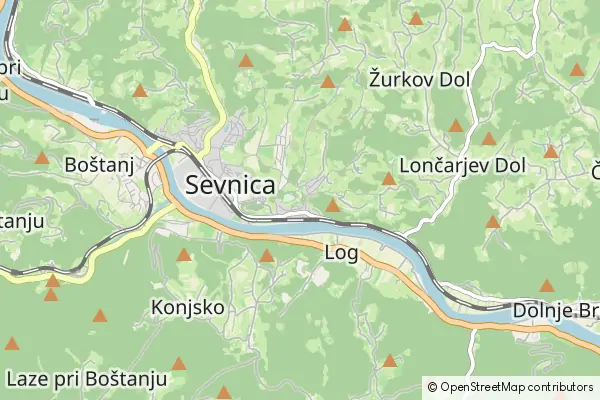 Karte Sevnica