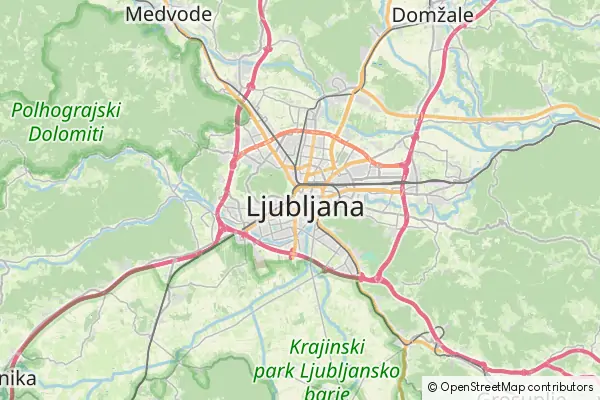 Karte Ljubljana