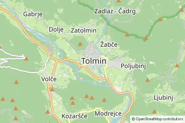 Karte Tolmin