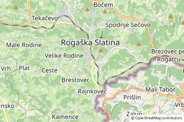 Karte Rogaska Slatina