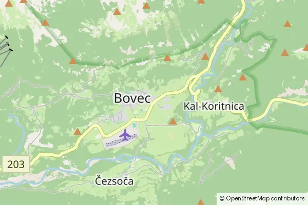 Karte Bovec