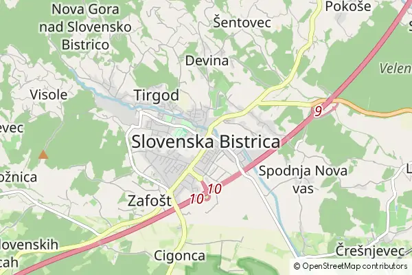 Karte Slovenska Bistrica