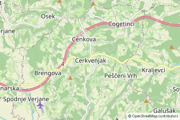 Karte Cerkvenjak