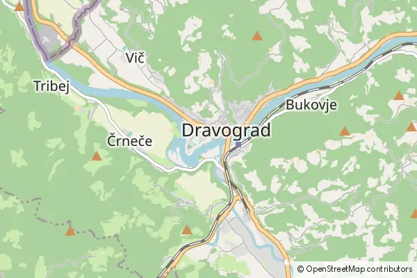 Karte Dravograd