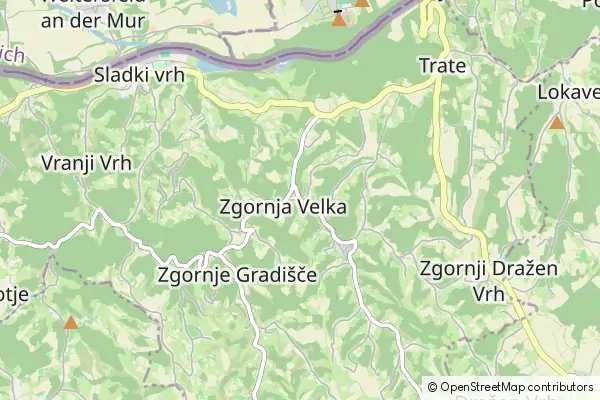 Karte Zgornja Velka