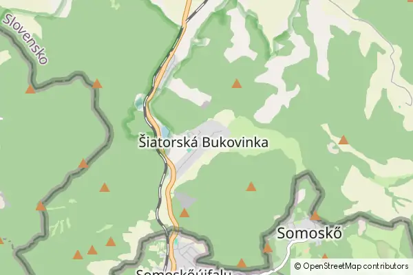 Karte Siatorska Bukovinka