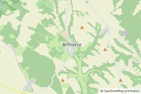 Karte Brhlovce