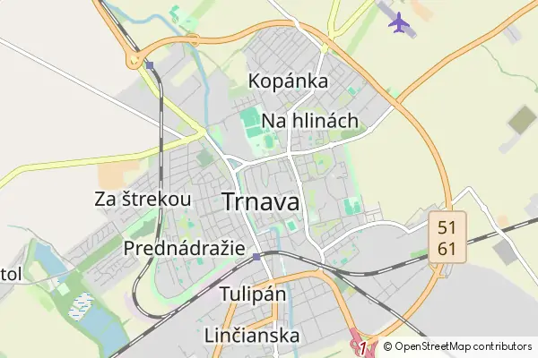 Karte Trnava