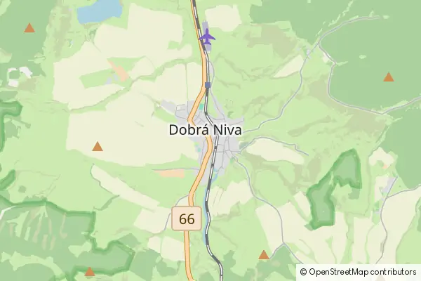 Karte Dobrá Niva