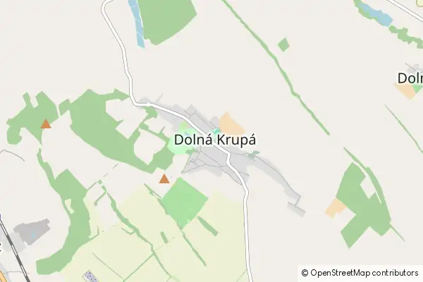 Karte Dolná Krupá