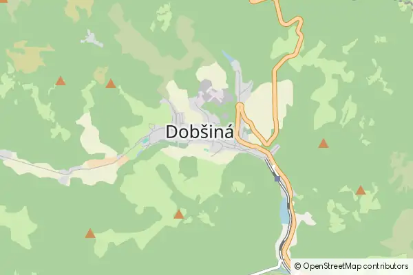 Karte Dobšiná