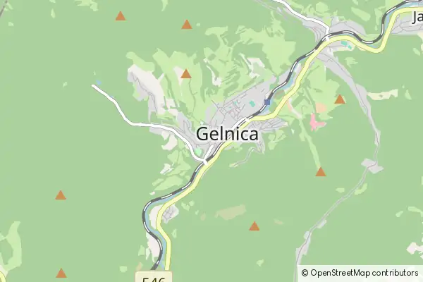 Karte Gelnica