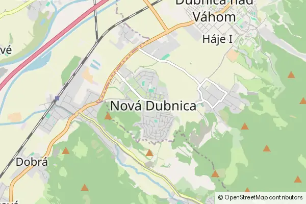 Karte Nová Dubnica