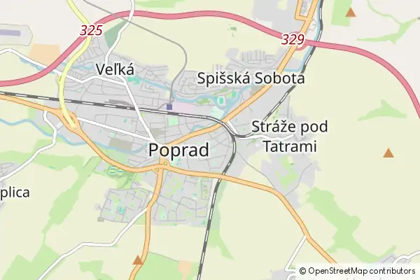 Karte Poprad