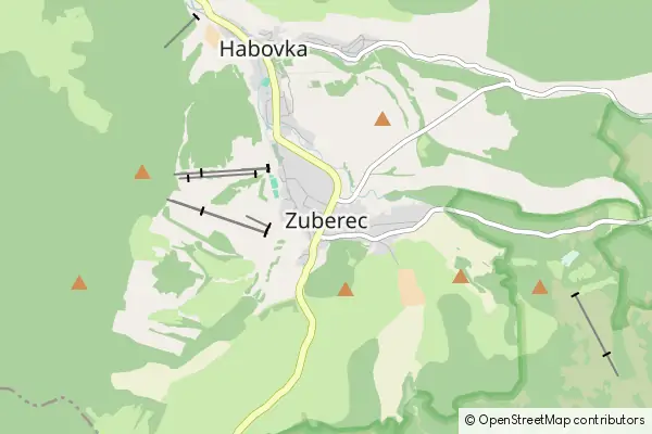 Karte Zuberec