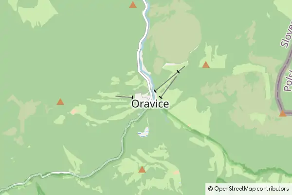 Karte Oravice