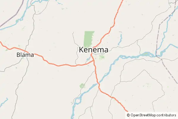 Karte Kenema