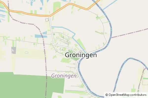 Karte Groningen