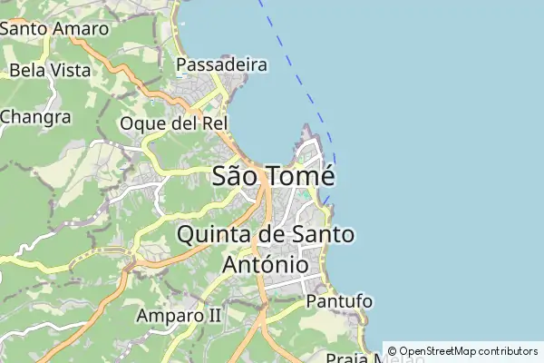 Karte Sao Joao dos Angolares