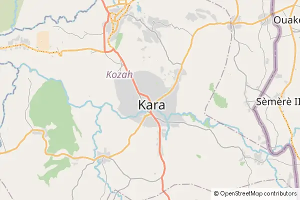 Karte Kara