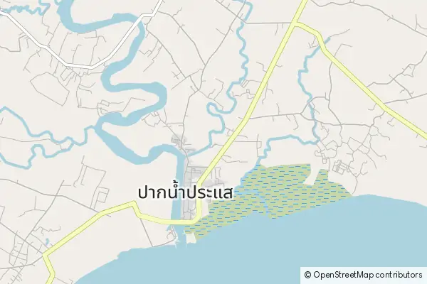 Karte Ban Pak Nam Krasae