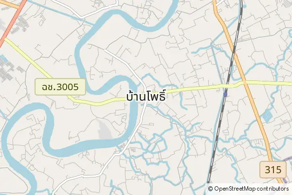 Karte: Ban Pho • © OpenStreetMap contributors Karte Ban Pho