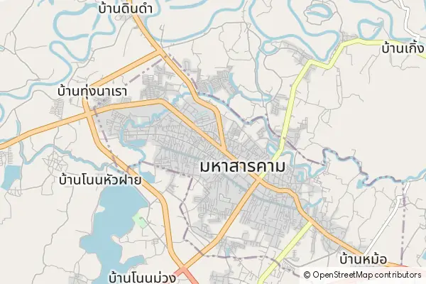 Karte Maha Sarakham City