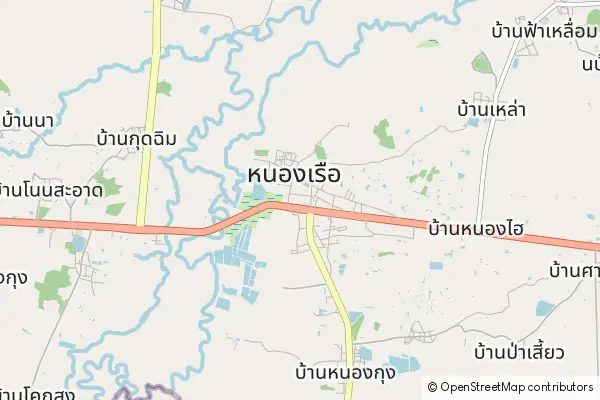 Karte Nong Ruea