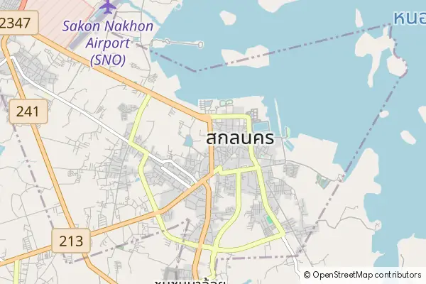 Karte Sakon Nakhon
