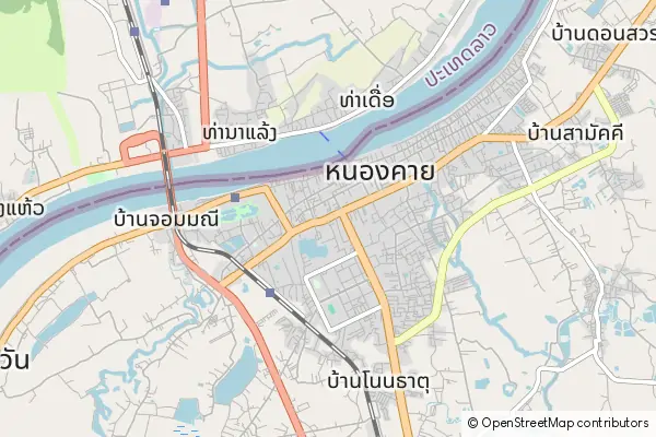 Karte Nong Khai