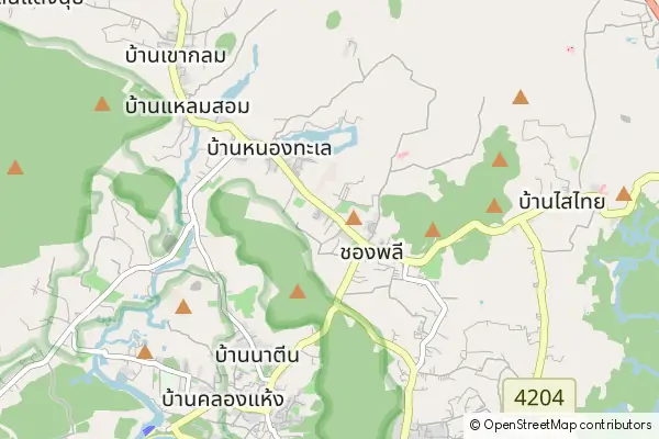 Karte: Nong Thale • © OpenStreetMap contributors Karte Nong Thale