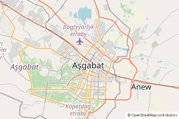 Karte Aschgabat