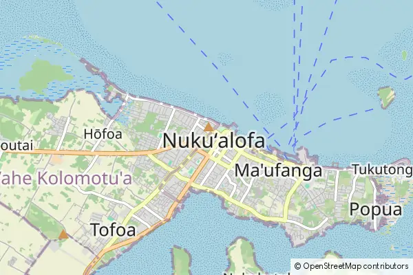 Karte Nuku’alofa