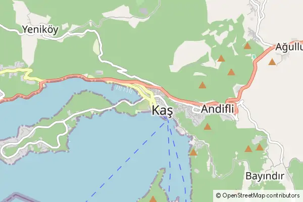 Karte Kaş