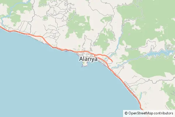 Karte Alanya