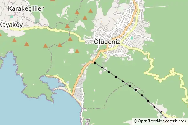 Karte Ölüdeniz