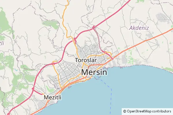 Karte Mersin