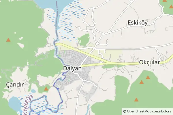 Karte Dalyan