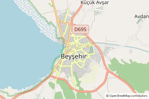 Karte Beyşehir