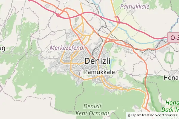 Karte Denizli