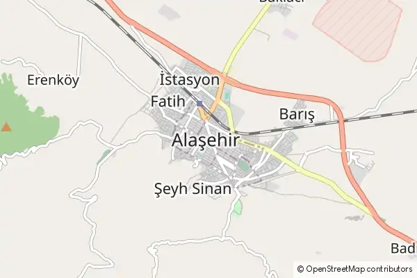 Karte Alaşehir