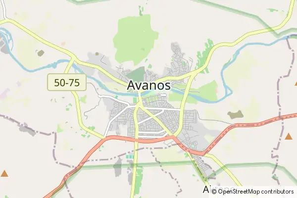 Karte Avanos