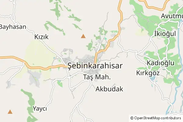 Karte Şebinkarahisar