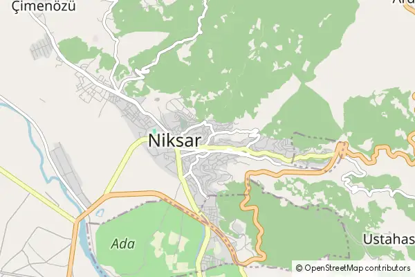 Karte Niksar