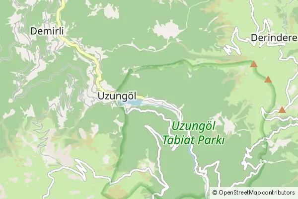 Karte: Uzungöl • © OpenStreetMap contributors Karte Uzungöl