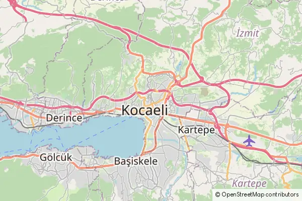 Karte: İzmit • © OpenStreetMap contributors Karte İzmit
