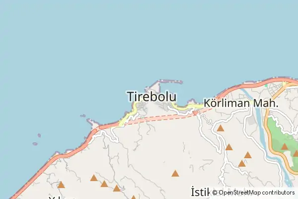 Karte Tirebolu