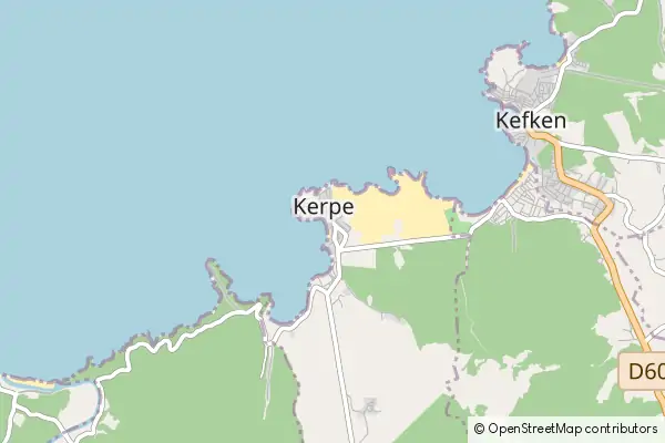 Karte Kerpe